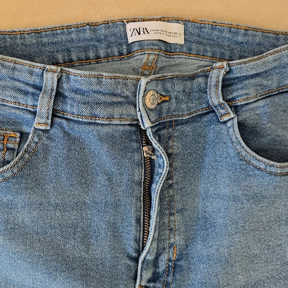 Zara Women's Skinny Jeans in Blue - Picture 12 of 13